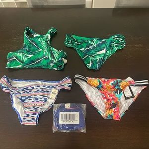 Swimsuit separates - 5pcs NWT - Victoria’s Secret, Body Glove, Cupshe - size M